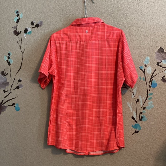 Little Donkey Andy plaid stretch button down shirt XL - Picture 2 of 5